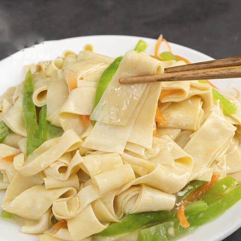 东北特产延边超薄干豆腐豆腐皮千张皮千张豆腐皮手工凉拌菜素食