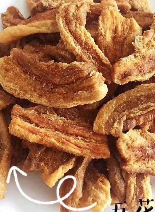 五花椒盐华韵肉渣油渣香酥片猪肉类南通如皋特产160g生酮零食肉干