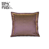 Ling Li Bu home Japanese Pillows Open Houses Qinghai texture Cushion Hit color pillow case Khaki Deep blue Deep purple