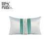 Ling Li Bu home velvet Pillows Open Houses Soft loading Chinese style Cushion cover The Bund Ock Retro Lumbar pillow Water green