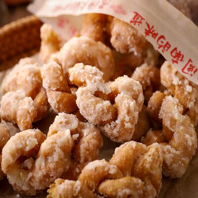 老狮夫麻花蒜蓉枝传统手工小吃