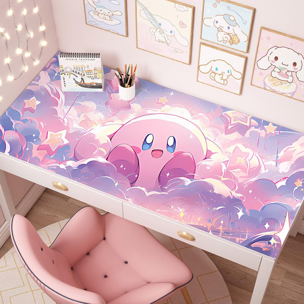 书桌垫卡通星之卡比皮革桌垫