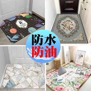 皮革可擦洗入户门地垫pvc地毯门垫门口玄关进门脚垫厨房防水防滑