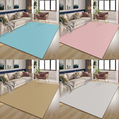 纯色简约皮革地垫客厅卧室现代满铺可擦洗免洗PVC防水防油服装店