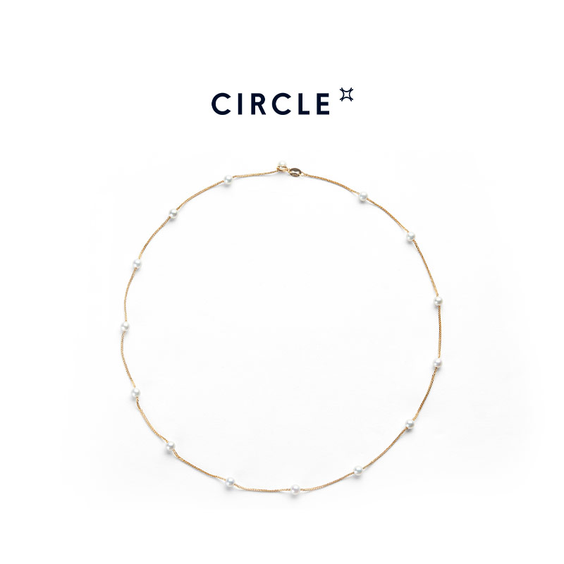 CIRCLE珠宝极光淡水珍珠项链
