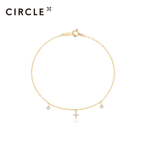 CIRCLE钻石手链小巧精致