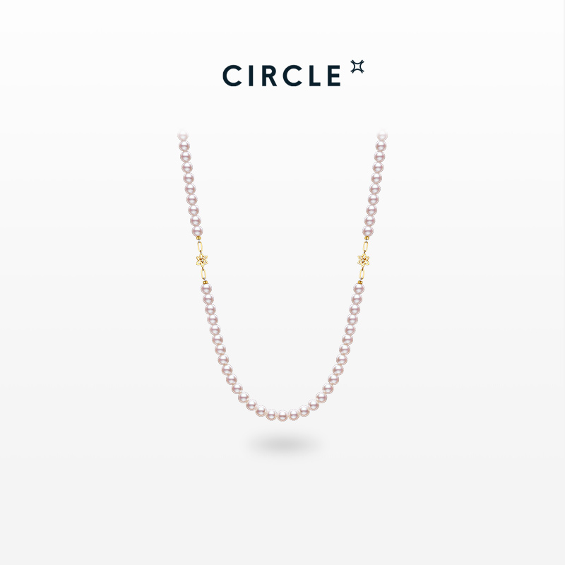 CIRCLE珍珠钻石女项链