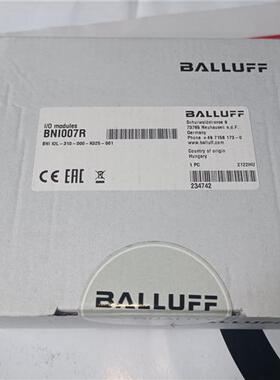 议价德国巴鲁夫BNI IOL-310-000-K025-001 BNI007R集线器全新原装