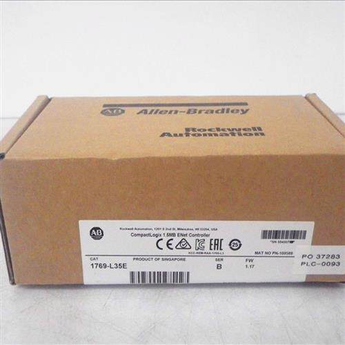 议价1769-L35E  罗克韦尔CPU控制器处理器PLC模块全新未拆封