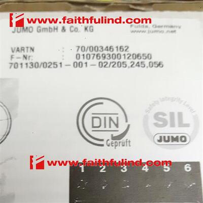 议价Jumo 00346162 久茂全新STB模块 701130/0251-001-02/205 245