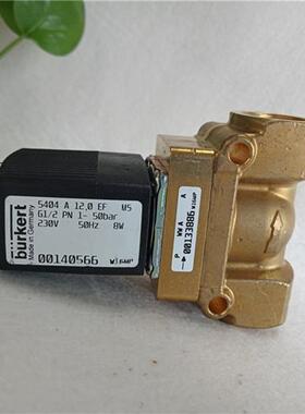 议价burkert宝德电磁阀5404 00140566用于温度不高于160C 气体&蒸