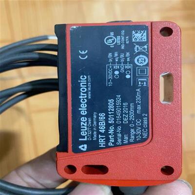 议价议~全新德国Leuze劳易测HRT 46B/66带背景抑制光电子