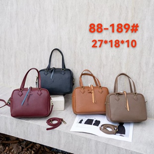 2024新款头层牛皮plume羽毛包手提通勤上班包真皮女包大容量