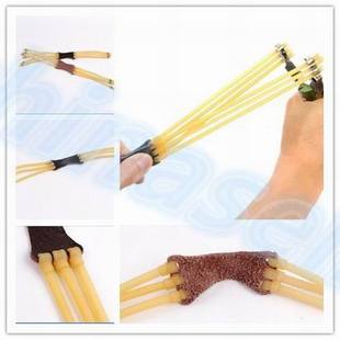 6股皮筋组弹弓专用卡球传统皮筋组乳胶管橡皮筋