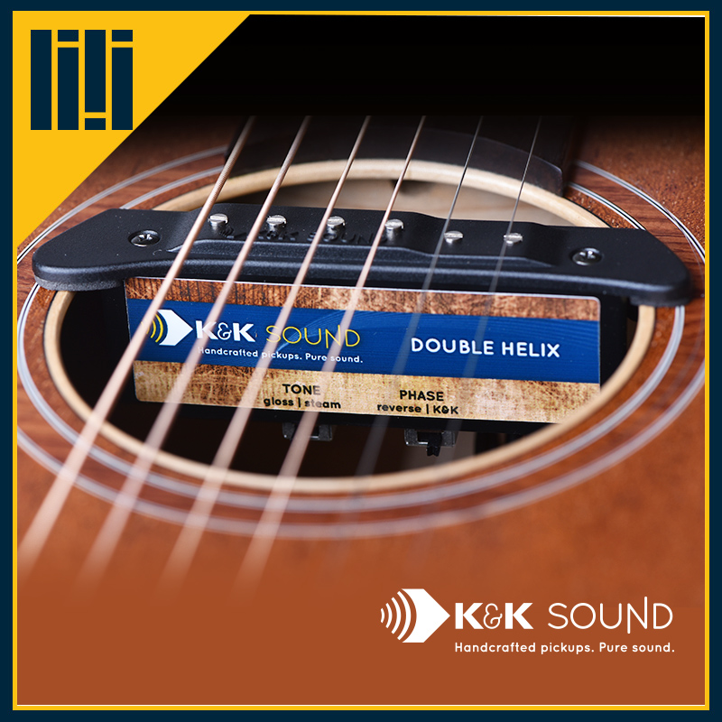 美产K&K Sound民谣木吉他Double Helix音孔拾音器 无源被动版现货 - 封面