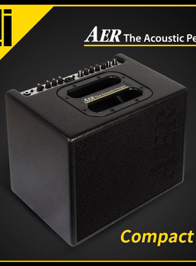 德国原装AER Compact60 四代 标准款喷溅纹理黑色原声木吉他音箱