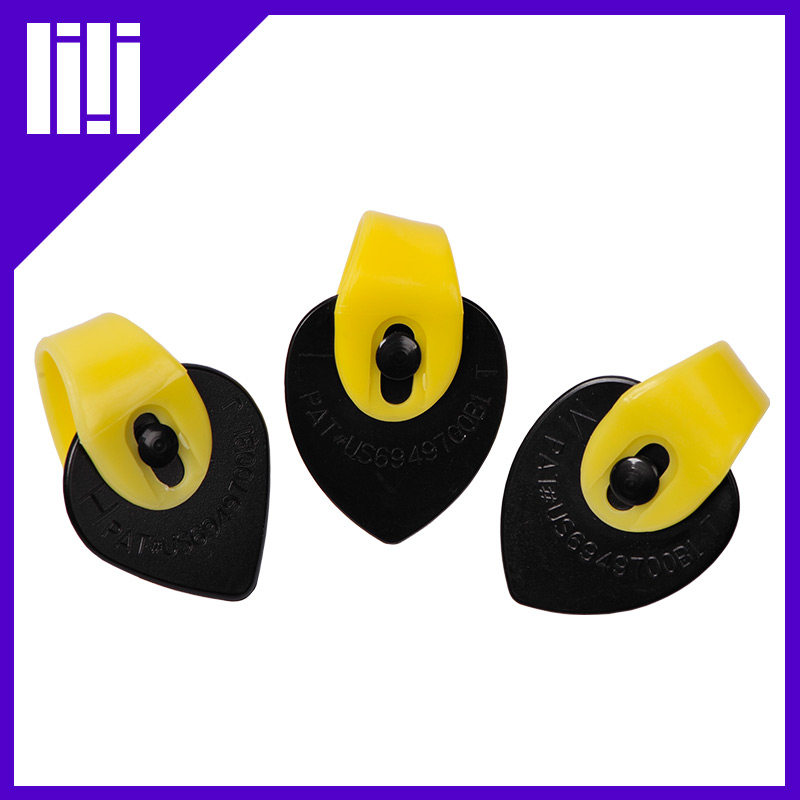 美国进口Fred Kelly 大黄蜂 专业指弹吉他 可调节指套拨片D5T泪滴