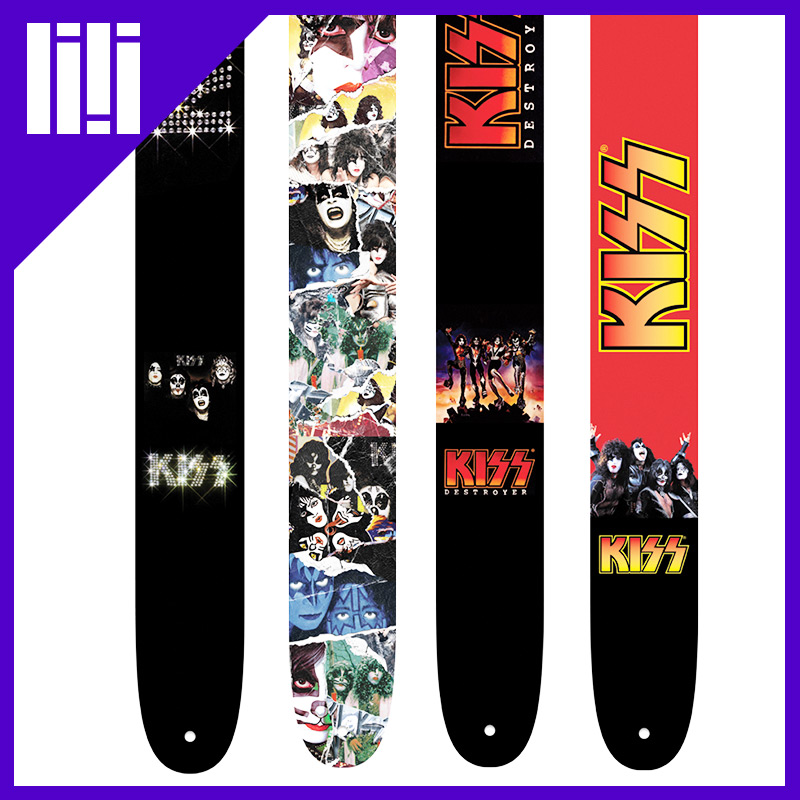 KISS电木吉他贝司背带Perri's