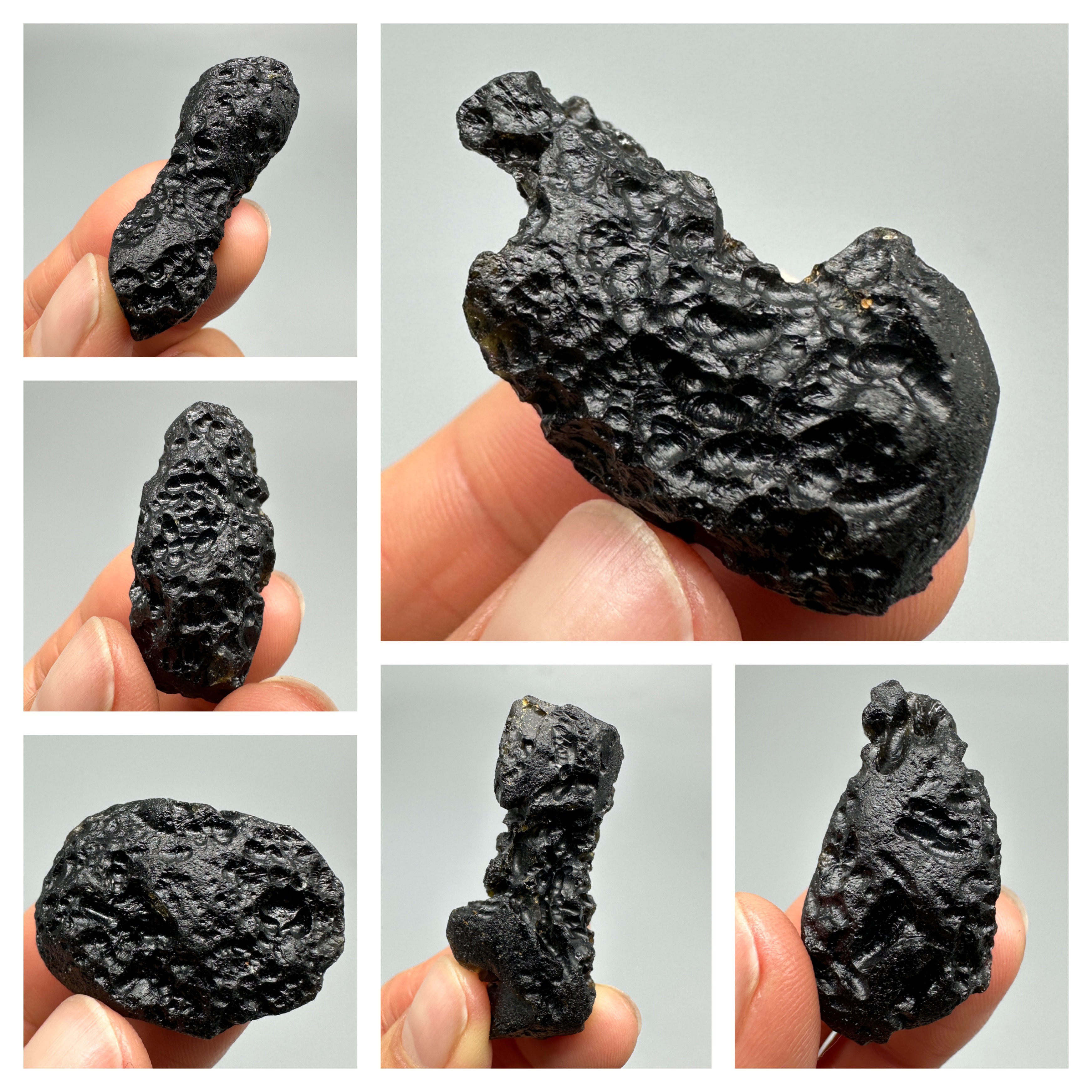 玻璃陨石天然矿物晶体 矿石标本 原石奇石摆件 教学标本 地质