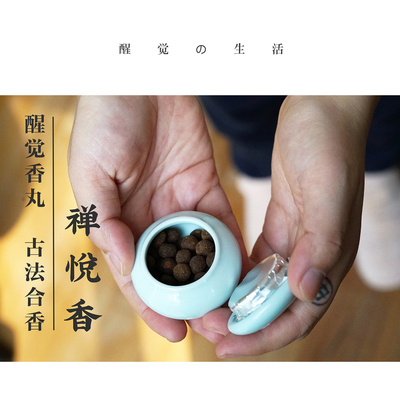 醒觉香丸 传统古法合香 禅悦香 清净幽远 15G