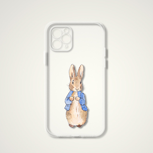 peter rabbit 彼得兔 绘本插画素描世界名画文艺术生透明手机壳 E475 适用苹果iphone17PROMAX AIR 华为小米