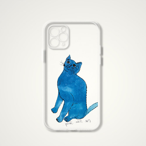 安迪TPU蓝猫波普苹果艺术