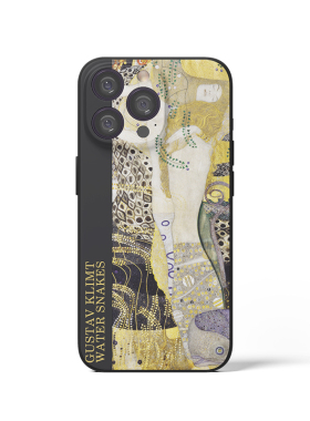 Gustav Klimt 克林姆特水蛇一号复古油画名画文艺术生手机壳 F460 适用苹果iphone17PROMAX AIR 华为小米三星