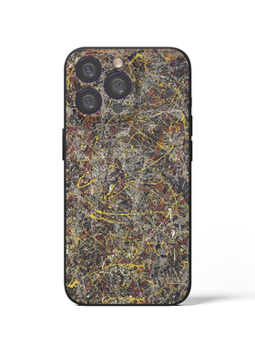 Jackson Pollock 杰克逊波洛克 no.5 5号涂鸦名画艺术油画手机壳 F481 适用苹果17华为小米VIVOoppo三星一加