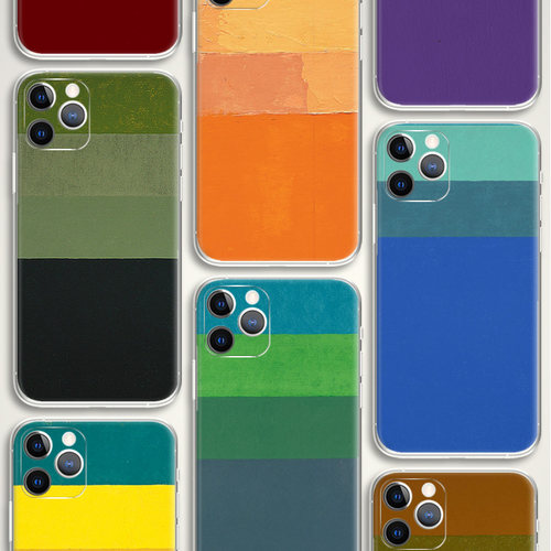 JOSEF ALBERS 色块研究 肌理抽象极简现代文艺术生全包手机壳 E754 适用苹果iphone17PROMAX AIR华为小米三星
