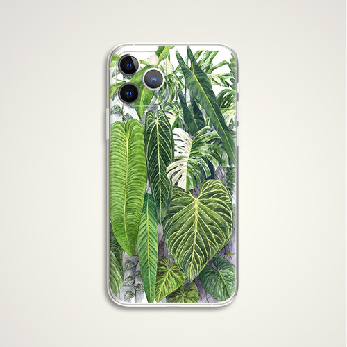 3件7折 Aaron Apsle 热带植物园绿色小清新插画文艺术生手机壳 F252 适用苹果iphone17PROMAX华为小米三星