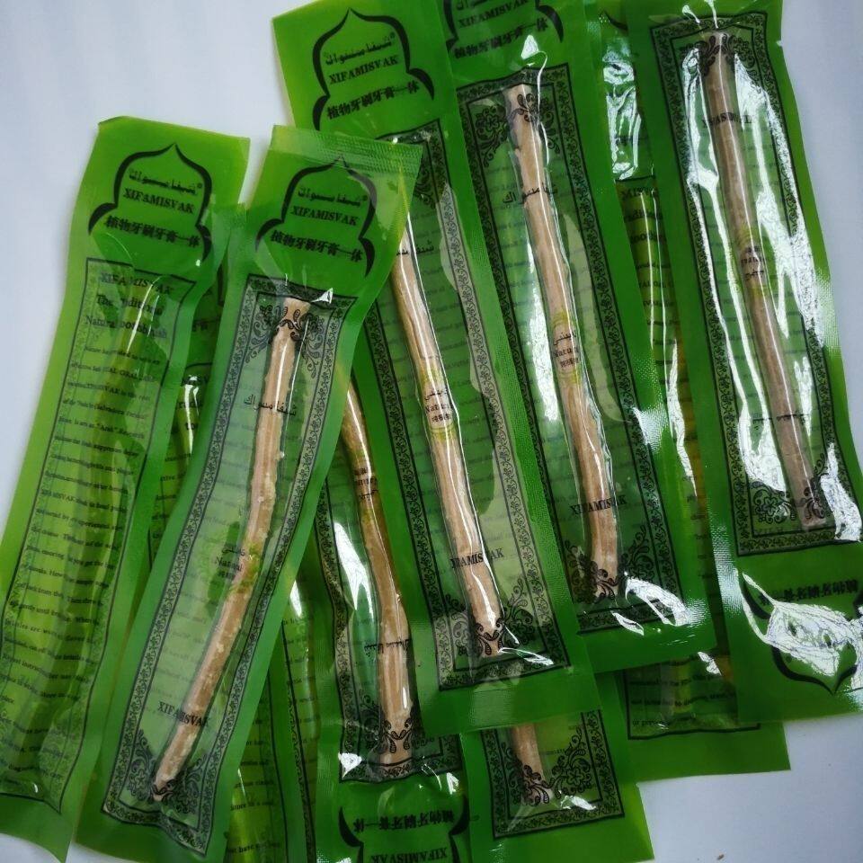 阿拉伯米斯瓦格刷牙棒中东地区古法清洁牙齿刷牙棒树枝牙刷