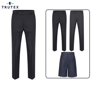 【伊顿纪德&Trutex联名款】校服裤子男童灰色长裤西裤TPTGRA预
