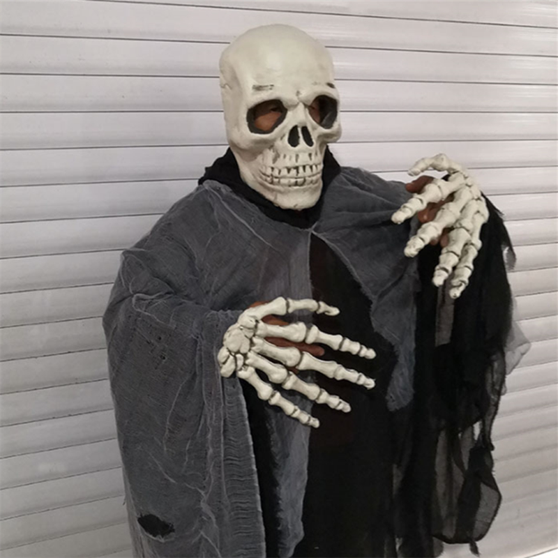 Grim Reaper Hooded Halloween Costume Cloak