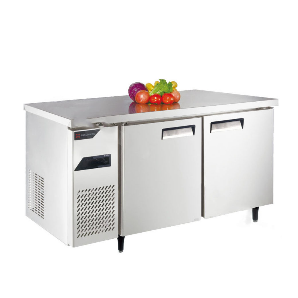 金松工作台冰箱冷藏冷冻操作台食堂餐饮酒店厨房全套厨房工程设备