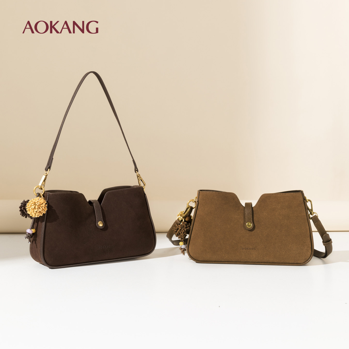 奥康 女包2025冬季新款单肩包女琥珀流光风斜挎包时尚百搭,箱包皮具/热销女包/男包,单肩包,淘宝优惠券,粉丝福利购,淘宝优惠卷