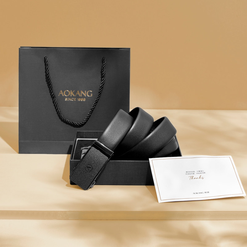 奥康男士皮带2025休闲自动扣潮流牛皮男款商务裤腰带真皮青年人,服饰配件/皮带/帽子/围巾,腰带/皮带/腰链,淘宝优惠券,粉丝福利购,淘宝优惠卷