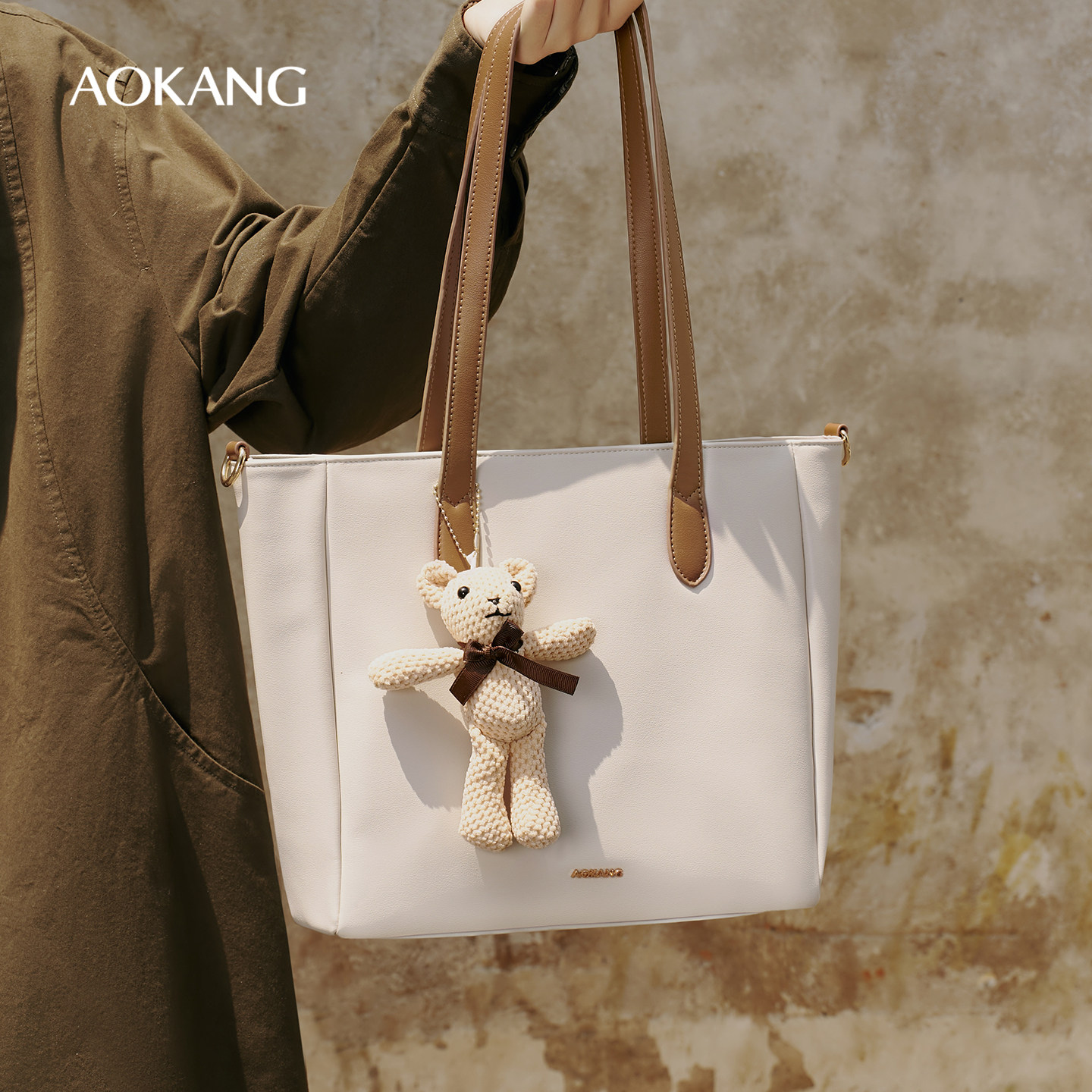 奥康 女包2026新款托特包高级大容量手提包hobo通勤上班单肩