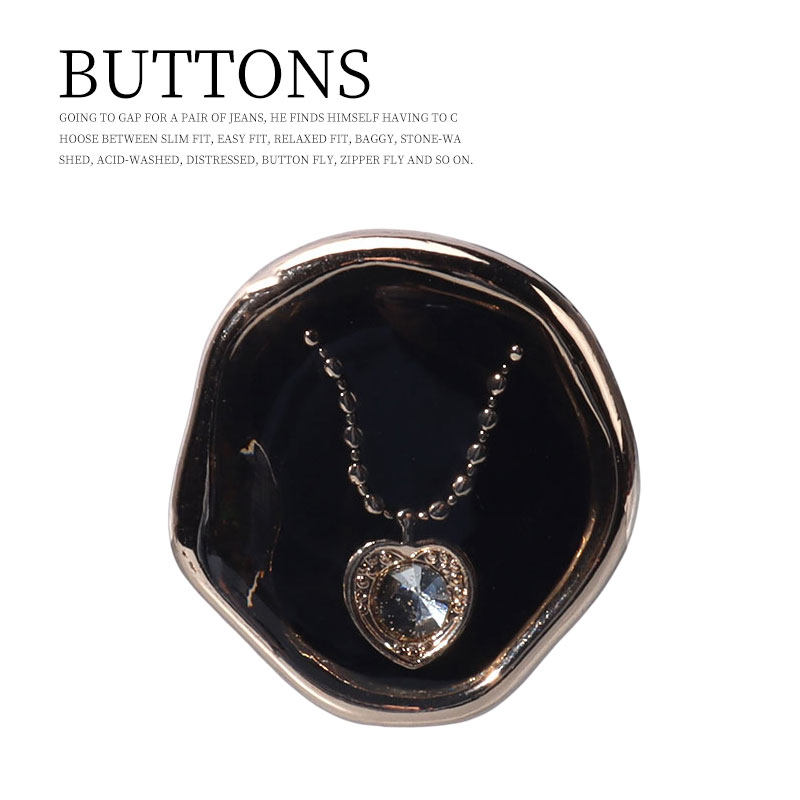 金属点油扣子女衣服外套毛衣装饰纽扣高端百搭大衣钮扣配件