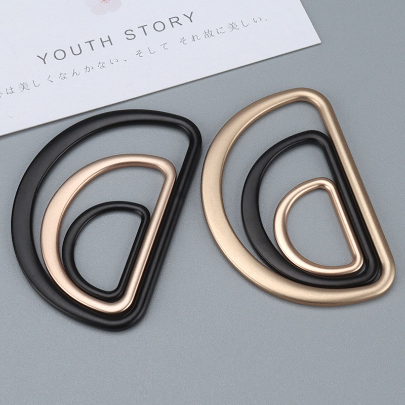 金色D字环包包衣服腰带扣