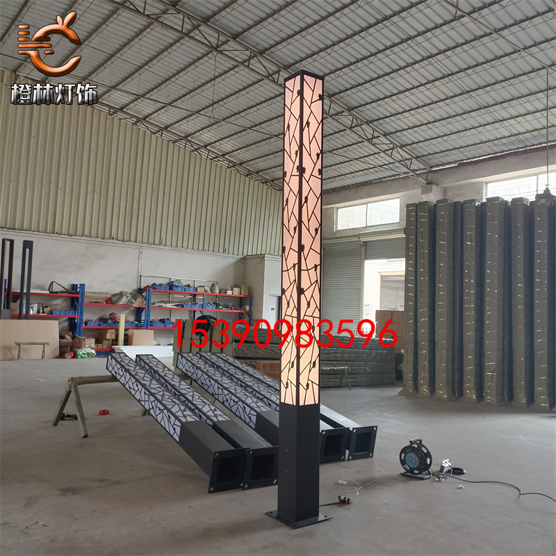 公园景区过道景观路灯户外灯柱中式简约艺术灯镀锌板亚克力庭院灯,家装灯饰光源,景观庭院灯饰,淘宝优惠券,粉丝福利购,淘宝优惠卷