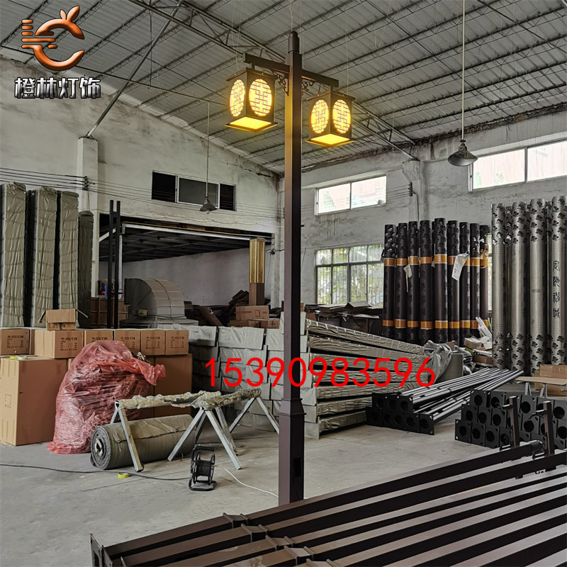 小区庭院灯户外园林景观高杆灯商业街立柱灯地产工程定制防水灯具