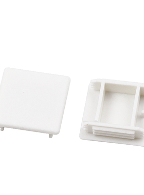 C型钢堵头41*41红色蓝色封头边盖白色C形钢光伏支架配件塑料盖子