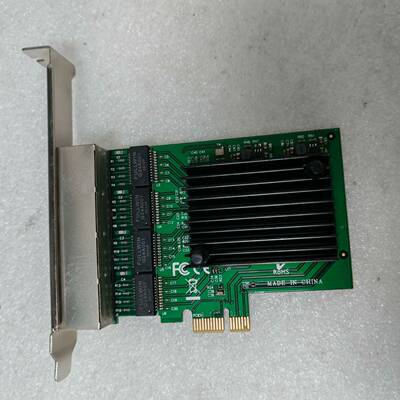 可议价RTL8111F 四口千兆网卡PCI-E X1接口4口千兆服