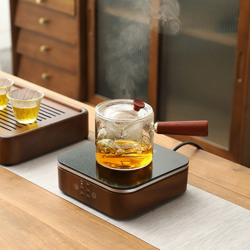 耐热玻璃侧把茶壶家用煮茶烧水