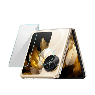 适用oppofindn3flip手机膜外屏膜findn3filp钢化膜oppo折叠手机膜find屏幕n3flip内副屏贴膜后摄像头相机