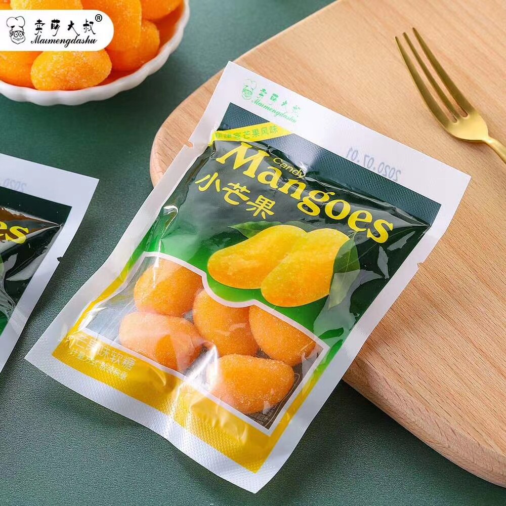 卖萌大叔小芒果菲律宾芒果风味零食散装独立小包装称重网红零食