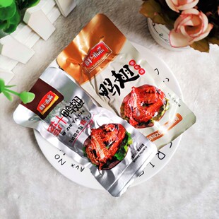 鲜味斋蜜汁鸭翅黑鸭味真空包装卤味小吃休闲零食小包装称重2500g