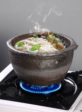 土砂锅土豆粉麻辣烫砂锅米线特色小吃黑砂锅面明火炖肉姐弟俩砂锅