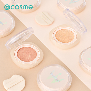 日本Wonjungyo平井桃完美遮瑕气垫粉扑防晒自然持久不脱妆第一名