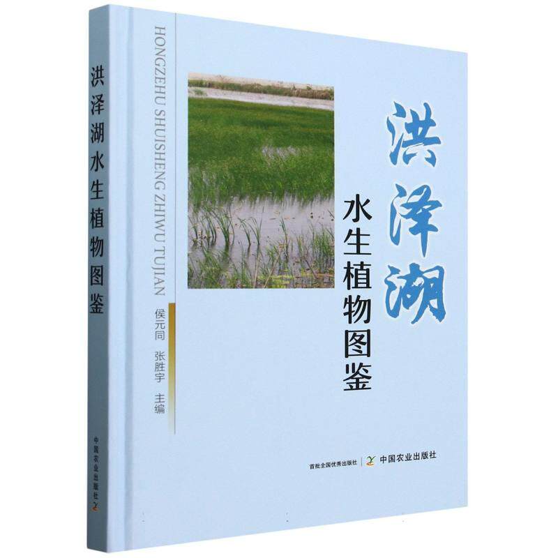 精装 洪泽湖水生植物图鉴 侯元同 张胜宇 主编 洪泽湖植物标本采集识别分类生态特征 洪泽湖水生植物百科全书识别图鉴工具书